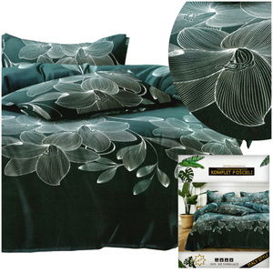 Bedding 160 x 200 3pcs Satin Dalwin 1086