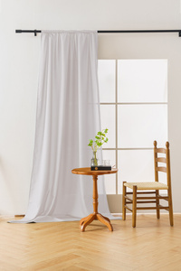 Curtain 140 x 250 Decorative Single Leoni 04 T