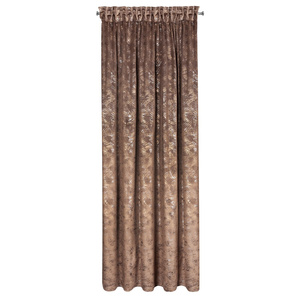 Curtain 135 x 270 Decorative Velvet Tulia Brown