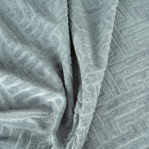 Curtain 140 x 250 Decorative Velvet Isla Steel