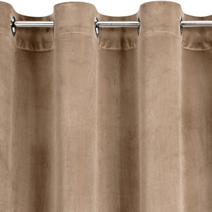 Curtain 140 x 250 Decorative Velvet Melanie C.Beige