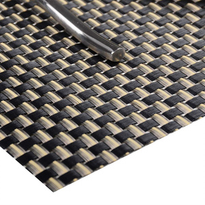 30 x 45 Decorative Mocca Pad Black+Gold