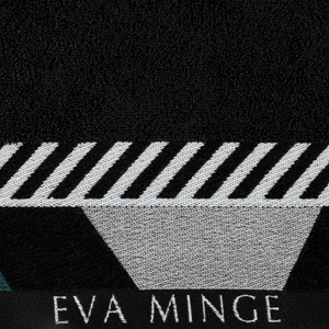 Eva Minge Bath Towel Eva7 70 x 140 Black