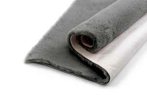 Rug 60 x 90 Soft Plush Fur Rabbit 107