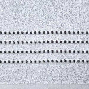 Fiore Bath Towel (02) 70 x 140 Silver