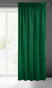 Curtain 140 x 270 Decorative Pierre Cardin Sibel Green