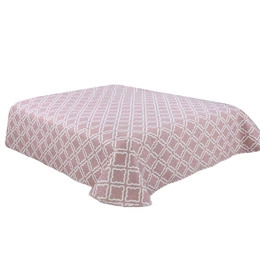 Quilted Clover Powder 240 x 220 Bedspread