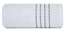 Fiore Bath Towel (02) 30 x 50 Silver