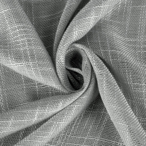 Curtain 140 x 250 Decorative Liren Silver Drawstrings