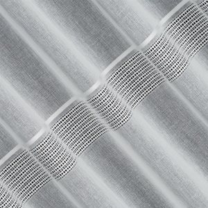 Decorative Curtain Ines 140 x 270 Tape White