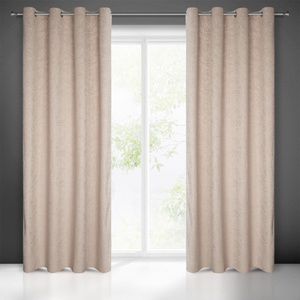 Curtain 140 x 250 Decorative Velvet Octavia Beige