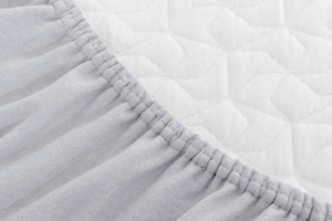Jersey Bed Sheet with Eraser Tyrs 034J Gray 180x200