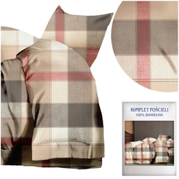 Bedding 160 x 200 3pc Cotton Satin no. A1812