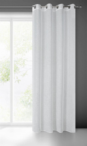 Decorative Curtain Lexy 140 x 250 Biala Przelotka