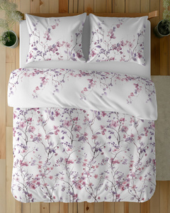 Bedding 160 x 200 3pcs Asti Satin Cotton 5490B