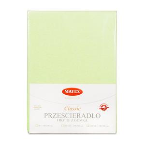 140 x 200 Terry sheet with elastic CLASSIC 52