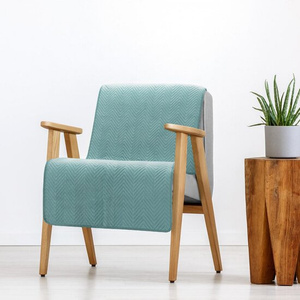 70 x 160 Decorative Velour Sofia Mint Bedspread