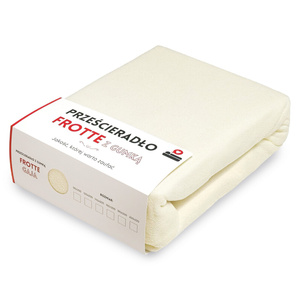 Terry sheet 90 x 200 with elastic Gaja 07