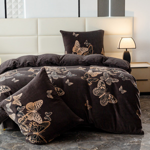 Bedding 200 x 220 3pc Microfiber Teddy Martino 3188