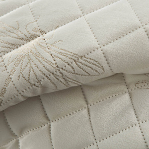 Narzuta Pikowana Velvet Lori Krem 170x210