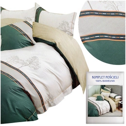 Bedding 160 x 200 3pc Satin Cotton No. A1687