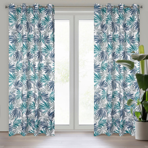 Decorative Curtain D91 Elina 140 x 250 Turquoise