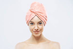 Turban 65 x 25 Microfiber Towel Aki Apricot