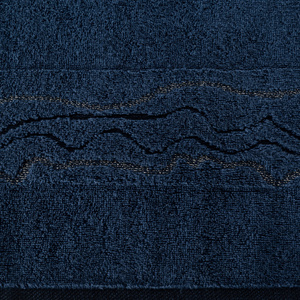 Towel 30 x 50 Bath Frotte Karin 10 Navy Blue