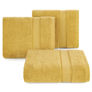 Bath Towel 50 x 90 Liana 12 Mustard