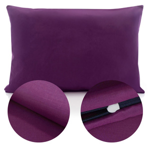 Cotton pillowcase 50 x 80 Uniform Ola Plum Purple
