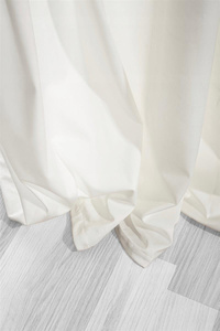 Curtain 140 x 250 Decorative Velvet Soft White