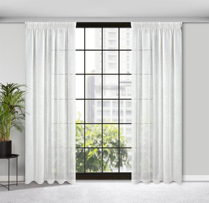 Curtain 140 x 270 Decorative Tape Kelsi Natural