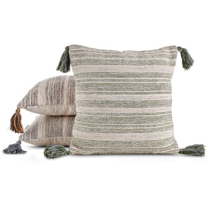 Decorative pillowcase 45 x 45 Abi Natu+Green