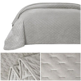 Bedspread 170 x 210 Embossed Velvet Tommaso 02