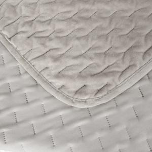 Bedspread 170 x 210 Embossed Velvet Tommaso 02