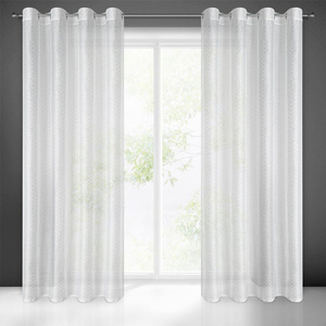 Sibel Decorative Curtains 140 x 250 White Sash