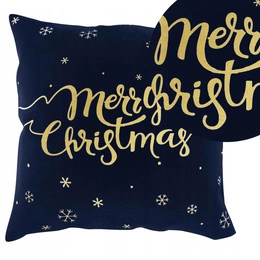 Pillowcase 45 x 45 Decorative Christmas Snow2 Gr+Z