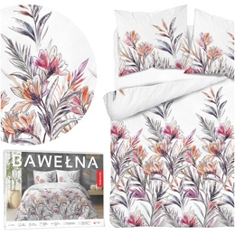 Bedding set 220 x 200 3 pcs Vicenza Cotton pattern 5504A