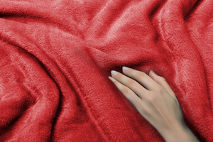 Blanket 160 x 200 Microfiber Solid Juana 12