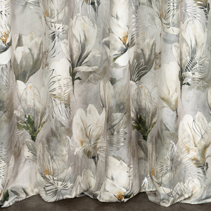 Curtain 140 x 300 Decorative Flex Sandy Steel+Silver