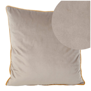 Decorative Butt Pillowcase 45 x 45 Beige + Gold
