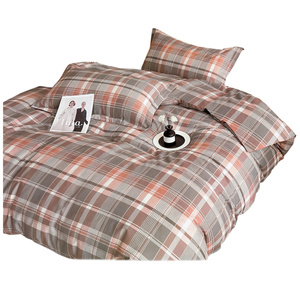 Bedding 160 x 200 3 pcs Cotton Satin No. A1814