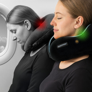 Rogal Memory Travel Pillow with Hood Comfy 02