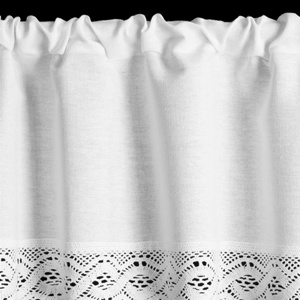 Decorative Curtain Vince On Tape 40 x 150 White