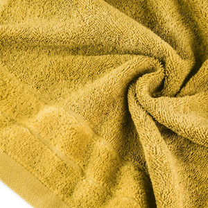 Towel 30 x 50 Cotton Damla 10 500 g/m2 Mustard