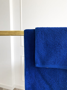 Towel 70 x 140 Cotton Bari 500g/m2 Blue