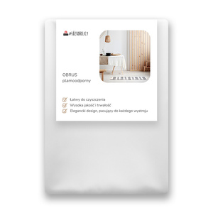 Tablecloth 140x240 Stainproof Classic Savio White