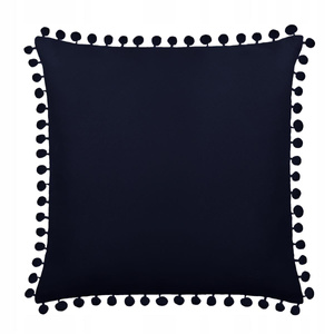 Decorative pillowcase 45 x 45 Fluffy Navy blue