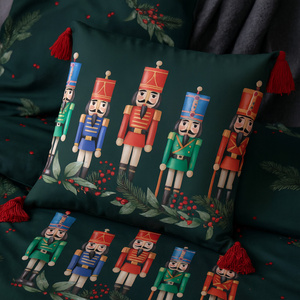 Christmas pillowcase 45 x 45 Christmas Panama 5378A