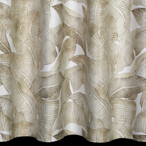 Ready Curtain Samira 140 x 250 White + Beige